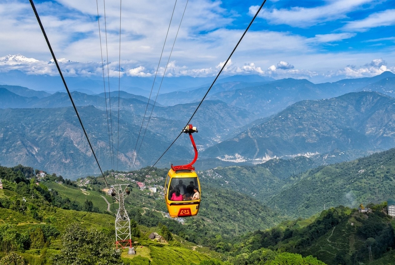 Darjeeling - Bagdogra Airport / NJP Station (90 km / 3 hrs) - Darjeeling Tour Package - 2 Nights 3 Days